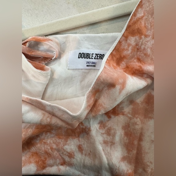 Double Zero Tye Dye Cami Slip Midi Dress - Picture 6 of 7